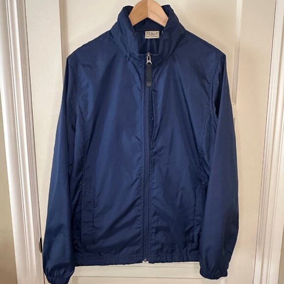 L.L. Bean Jackets & Blazers - LL Bean Windbreaker, Navy Blue- Size Large